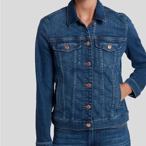 EUC 7 for All Mankind - Modern Trucker Slim Illusion Highline Jean jacket